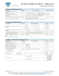 VS-30CTQ045STRRHM3 Datasheet Page 2
