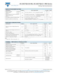 VS-30CTQ060STRR-M3 데이터 시트 페이지 2