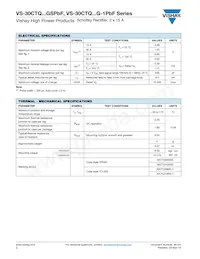 VS-30CTQ100GSPBF Datasheet Page 2