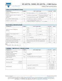 VS-32CTQ030STRRHM3 Datasheet Page 2