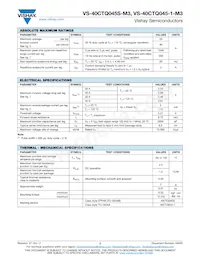 VS-40CTQ045STRL-M3 Datasheet Page 2