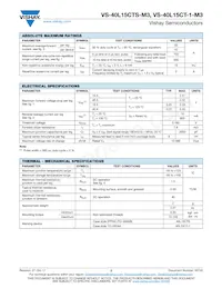 VS-40L15CTSTRR-M3 Datasheet Page 2