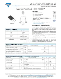 VS-60CPH03-N3 Datasheet Copertura