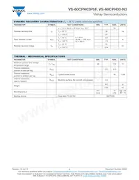VS-60CPH03-N3 Datasheet Pagina 2