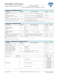 VS-81CNQ045ASMPBF Datasheet Page 2
