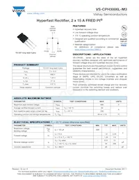 VS-CPH6006L-M3 Datasheet Cover