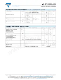 VS-CPH6006L-M3 Datasheet Pagina 2