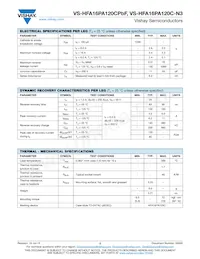 VS-HFA16PA120C-N3 Datasheet Page 2