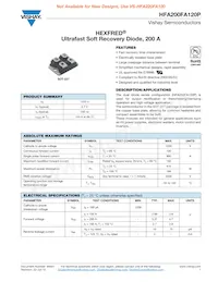 VS-HFA200FA120P Datasheet Cover