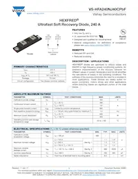 VS-HFA240NJ40CPBF Datenblatt Cover