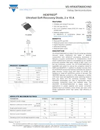 VS-HFA30TA60CHN3 Datasheet Cover