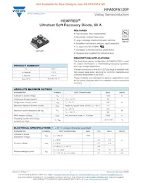 VS-HFA60FA120P Datasheet Cover