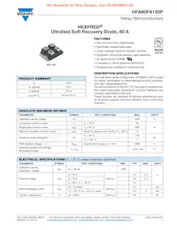VS-HFA80FA120P Datasheet Cover