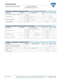 VS-UFB200FA20P Datasheet Page 2