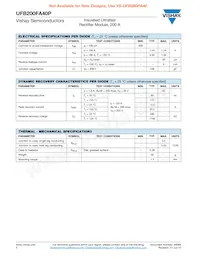 VS-UFB200FA40P Datasheet Page 2
