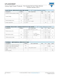 VS-UFL200CB60P Datasheet Page 2
