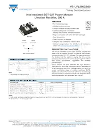 VS-UFL250CB60 Datenblatt Cover