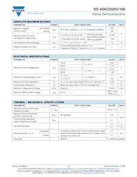 VS-VSKCS203/100 Datasheet Pagina 2
