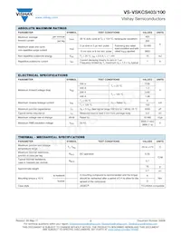 VS-VSKCS403/100 Datasheet Page 2