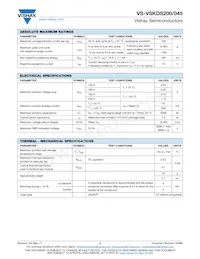 VS-VSKDS200/045 Datasheet Page 2