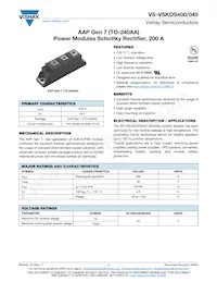 VS-VSKDS400/045 Datasheet Cover