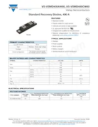 VS-VSMD400AW60 Datasheet Cover