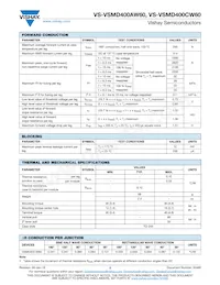 VS-VSMD400AW60 Datasheet Pagina 2