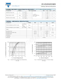 VS-VSUD405CW60 Datasheet Pagina 2