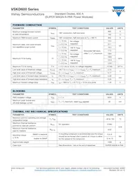 VSKD600-20 Datasheet Page 2