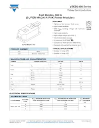 VSKDL450-25S20 Datasheet Cover