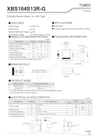 XBS104S13R-G Datasheet Cover