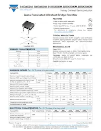 B125C800DM-E3/45 Datasheet Cover