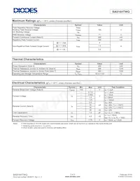BAS16HTWQ-13R Datasheet Page 2