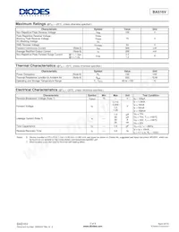 BAS16V-7 Datasheet Pagina 2