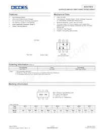 BAV70DV-7 Datasheet Cover