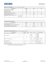 BAV70HDW-7 Datasheet Pagina 2