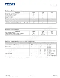 BAV70LP-7 Datasheet Pagina 2