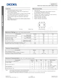 BAW101V-7 Datasheet Cover