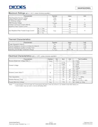 BAW56HDWQ-13 Datasheet Page 2