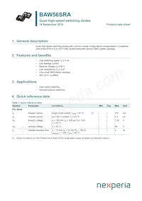 BAW56SRAZ Datasheet Cover