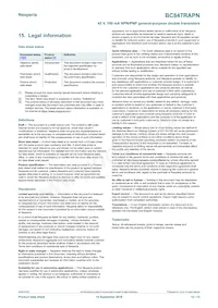 BC847RAPNZ Datasheet Page 12