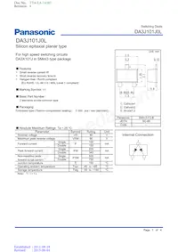 DA3J101J0L Datasheet Cover
