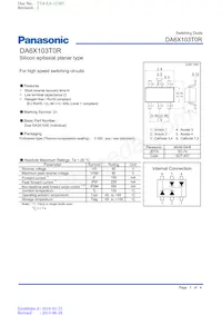 DA6X103T0R Datasheet Copertura
