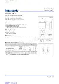 DB5H411K0L Datasheet Cover