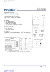 DB5S406K0R Datasheet Cover