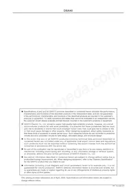 DBA40G-K20 Datasheet Page 3
