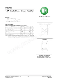 DBD10G-E Datasheet Cover