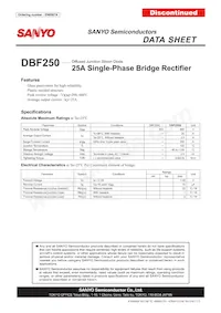 DBF250G Datenblatt Cover