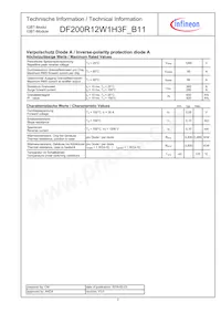 DF200R12W1H3FB11BPSA1 Datasheet Page 2