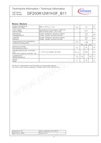 DF200R12W1H3FB11BPSA1 Datasheet Pagina 5